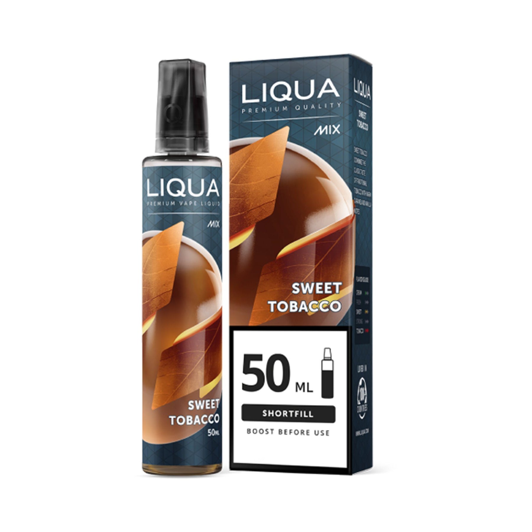 Liqua Mix&Go Short Fill E-Liquid Sweet Tobacco