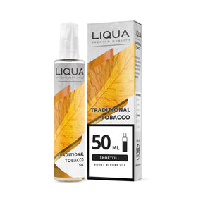 Liqua Mix&Go Short Fill E-Liquid Traditional Tobacco