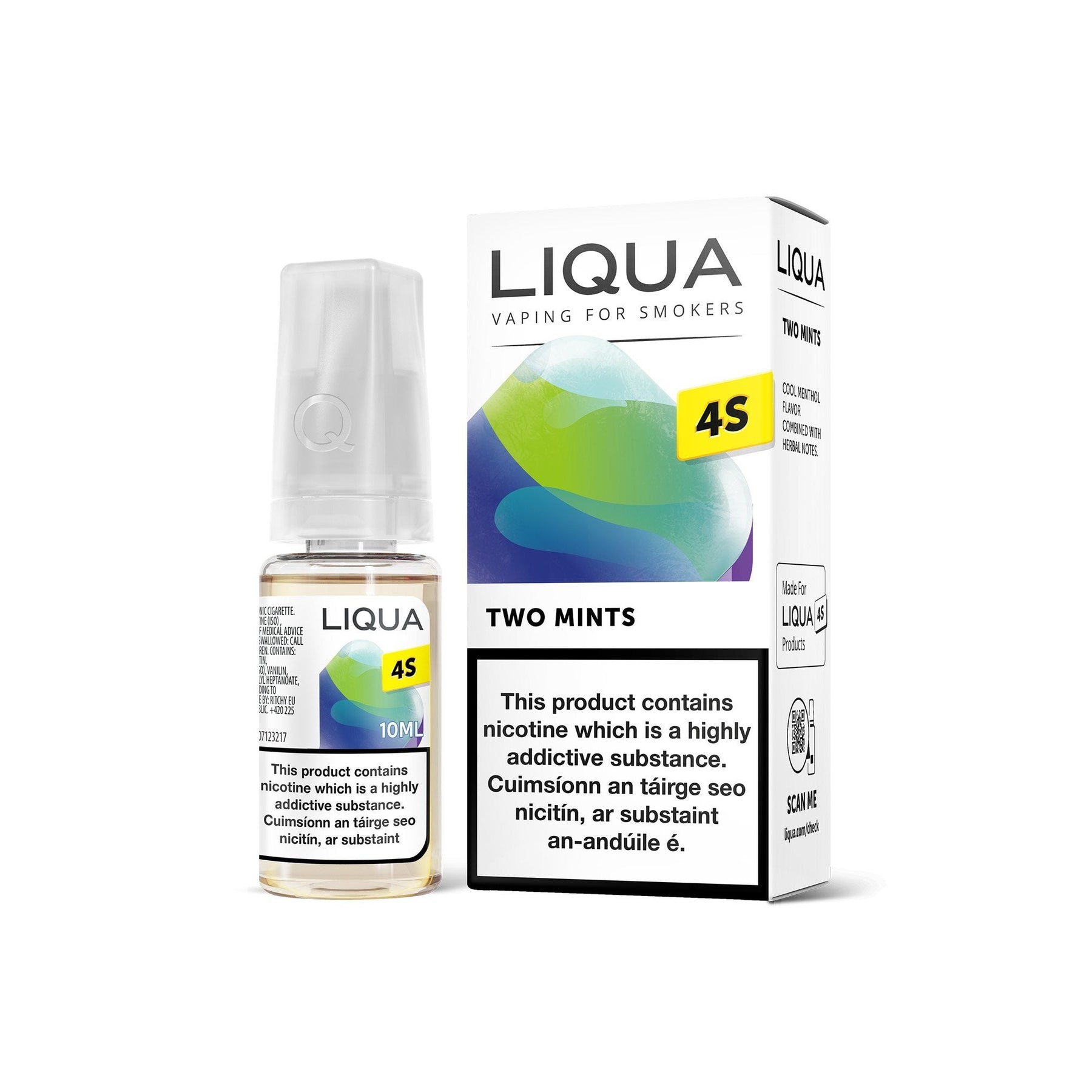 Liqua 4S Series E-Liquid Two Mints